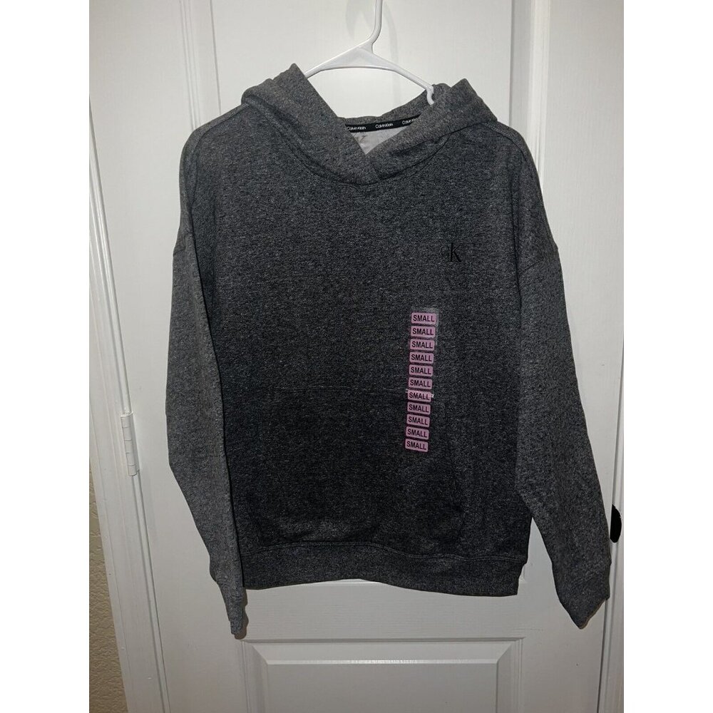 Calvin Klein Sweat Shirt Hoodie Women’s‎ Size Small Dark Gray NWT New